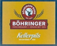 Пиво Böhringer Kellerpils