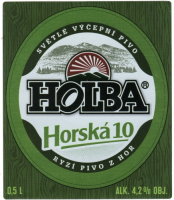 Пиво Holba Horská 10