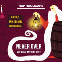 Пиво Never Over: Buffalo Trace BA Vanilla (2020) Пиво Never Over: Buffalo Trace BA Vanilla (2020)