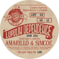Пиво Lupulin Dependence (Amarillo & Simсoe) Пиво Lupulin Dependence (Amarillo & Simсoe)