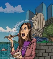 Пиво Сингапурский суп лакса