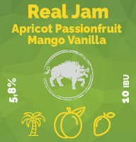 Пиво Real Jam: Apricot Passionfruit Mango Vanilla