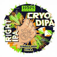 Пиво CRYO DOUBLE IPA.SINGLE HOP CITRA Пиво CRYO DOUBLE IPA.SINGLE HOP CITRA