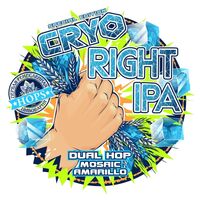 Пиво Cryo IPA. Dual Hop: Mosaic Amarillo