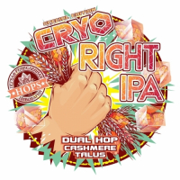 Пиво CRYO IPA. Dual Hop Cashmere Talus