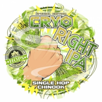 Пиво Cryo IPA. Single Hop Chinook