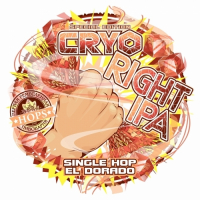 Пиво Cryo IPA. Single Hop El Dorado