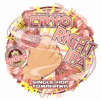 Пиво Cryo IPA. Single Hop Tomahawk