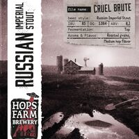 Пиво Cruel Brute