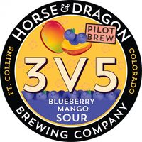 Пиво 3V5 Blueberry Mango Sour - Pilot Brew Пиво 3V5 Blueberry Mango Sour - Pilot Brew