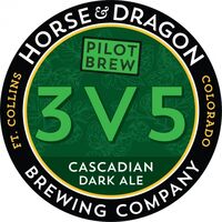 Пиво 3V5 Cascadian Dark Ale - Pilot Brew Пиво 3V5 Cascadian Dark Ale - Pilot Brew
