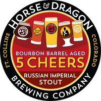 Пиво Bourbon Barrel Aged 5 Cheers Imperial Stout Пиво Bourbon Barrel Aged 5 Cheers Imperial Stout