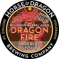 Пиво Bourbon Barrel Aged Dragonfire Imperial Stout - Winter 2018 Пиво Bourbon Barrel Aged Dragonfire Imperial Stout - Winter 2018