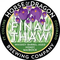 Пиво Final Thaw Whiskey Barrel-Aged Honey Maibock Пиво Final Thaw Whiskey Barrel-Aged Honey Maibock