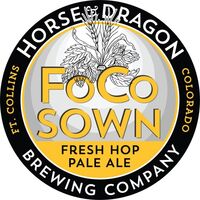 Пиво FoCo SOWN 2018 — Fresh Hop Pale Ale Пиво FoCo SOWN 2018 — Fresh Hop Pale Ale