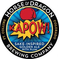 Пиво Kapow! Sake-Inspired Golden Ale With Plum Пиво Kapow! Sake-Inspired Golden Ale With Plum