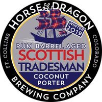 Пиво Rum Barrel Aged Scottish Tradesman Coconut Porter - Winter 2019 Пиво Rum Barrel Aged Scottish Tradesman Coconut Porter - Winter 2019