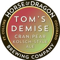 Пиво Tom's Demise Cranberry-Pear Kolsch