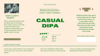 Пиво Casual DIPA