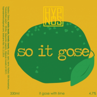 Пиво So It Gose - Lime