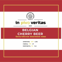 Пиво Belgian Cherry Beer Пиво Belgian Cherry Beer