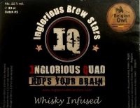 Пиво Inglorious Quad Whiskey Infused Batch #1 - The Belgian Owl