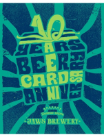Пиво 10 Years Anniversary Beer Card
