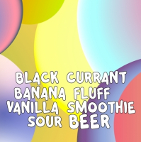 Пиво Fluff BlackCurrant Banana Smoothie Sour