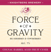 Пиво Force of Gravity Blueberry & Cowberry
