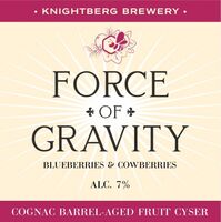 Пиво Force of Gravity Blueberry & Cowberry Пиво Force of Gravity Blueberry & Cowberry