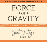 Пиво Force of Gravity Brut Vintage 2020