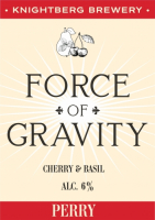 Пиво Force of Gravity Cherry & Basil