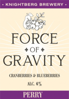 Пиво Force of Gravity Cranberries & Blueberries