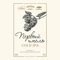 Пиво Первый хмель Cold IPA Group 2023 Пиво Первый хмель Cold IPA Group 2023