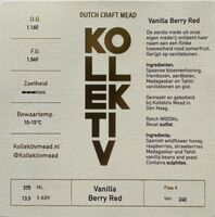 Пиво Vanilla Berry Red