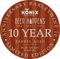 Пиво 10 Barleywine Happens