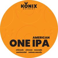 Пиво ONE IPA