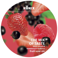Пиво The Mix of Taste / Black Currant & Strawberry & Raspberry