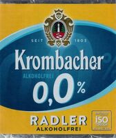 Пиво Krombacher 0,0% Radler