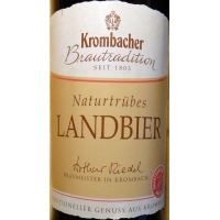 Пиво Krombacher Brautradition: Naturtrübes Landbier