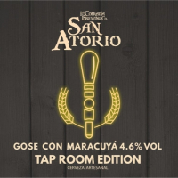 Пиво San Atorio: Gose con Maracuyá Пиво San Atorio: Gose con Maracuyá