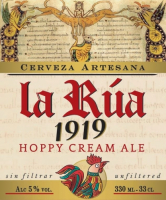 Пиво La Rúa 1919 Hoppy Cream Ale Пиво La Rúa 1919 Hoppy Cream Ale