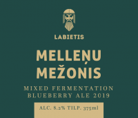 Пиво Melleņu Mežonis 2019 (Blueberry Wildling) Пиво Melleņu Mežonis 2019 (Blueberry Wildling)