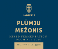Пиво Plūmju Mežonis 2020 (Plum Wildling) Пиво Plūmju Mežonis 2020 (Plum Wildling)