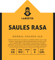 Пиво Saules Rasa (Sun Dew)