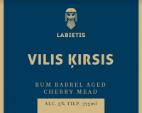 Пиво Vilis Ķirsis (William Cherry)