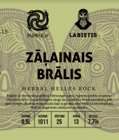 Пиво Zāļainais Brālis (Žolyno Brolis / Herbal Brother