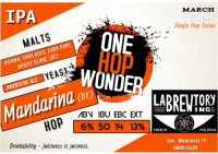 Пиво Mandarina - One Hop Wonder