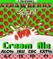 Пиво Strawberry Cream Ale Пиво Strawberry Cream Ale
