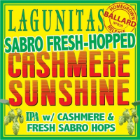Пиво Cashmere Sunshine Fresh Hop IPA Пиво Cashmere Sunshine Fresh Hop IPA